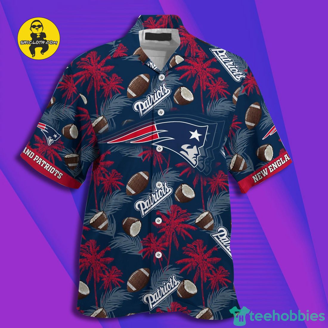 Patriots Hawaiian Shirt New England Patriots Nfl Summer Vibe