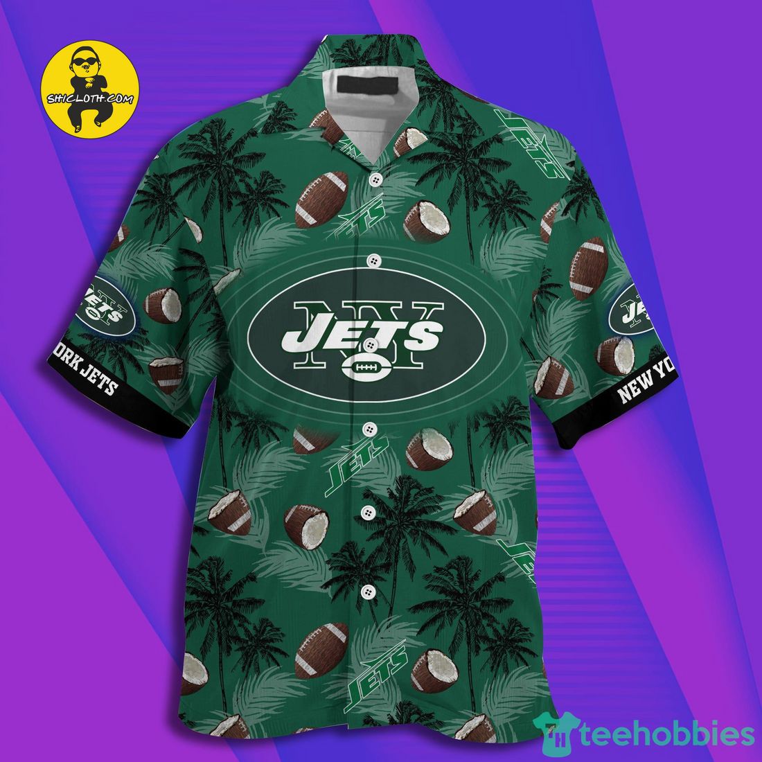 NFL New York Jets Hawaiian Shirt All Over Print, Men, Women, Unisex, Model  - Ingenious Gifts Your Whole Family