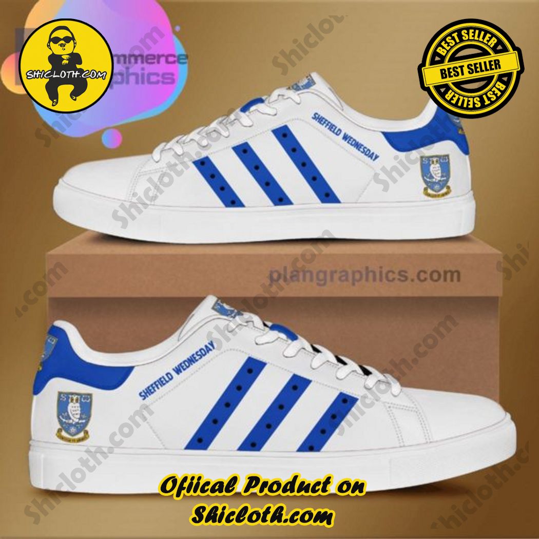 Tampa Bay Lighting Custom Adidas Stan Smith Shoes - Shicloth