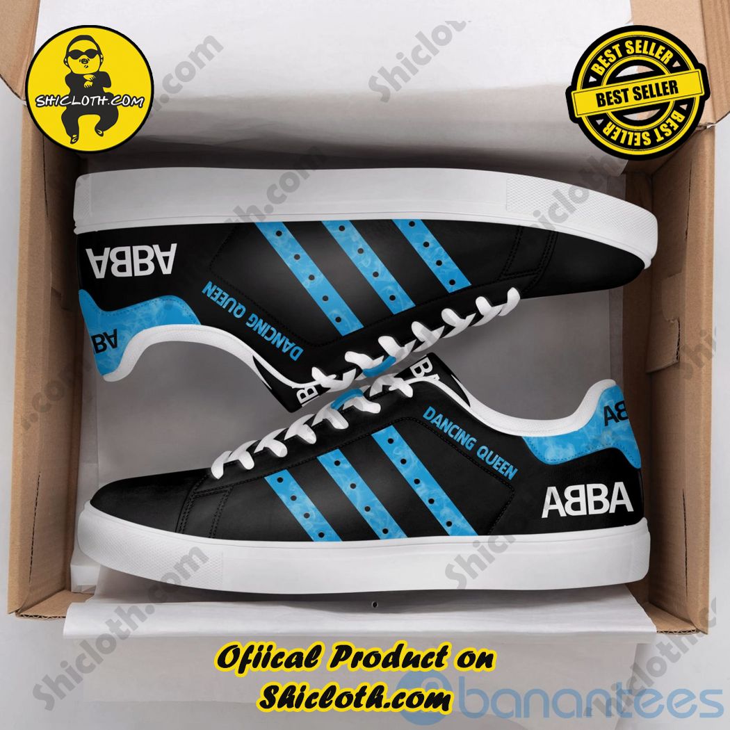 Stan Smith Shoes in Shicloth Store For Christmas 6 Abba Dancing Queen Light Blue Striped Adidas Stan Smith Shoes