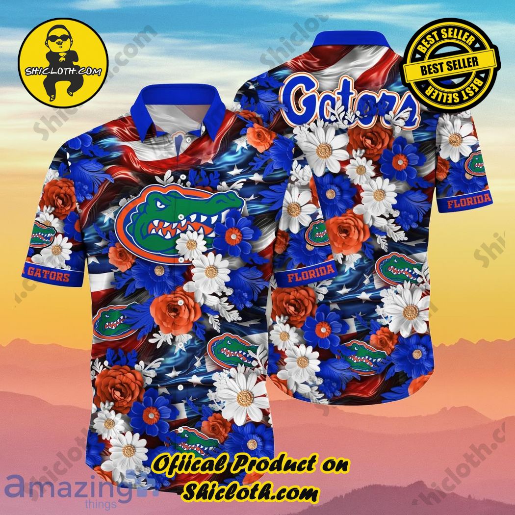 Pabst Blue Ribbon US Flag Black Hawaiian Polo Shirt - Shicloth