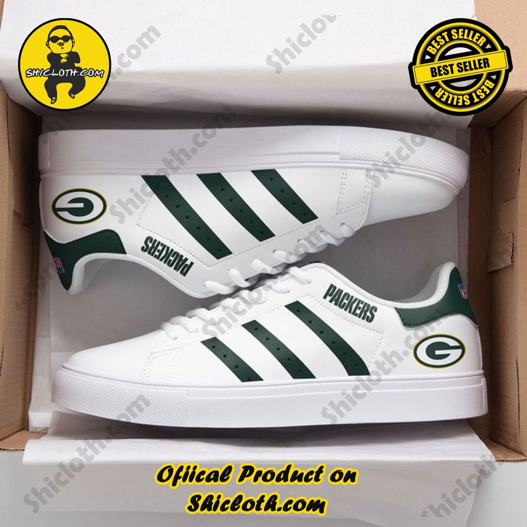 Only 60$. Best seller Hot trending Stan Smith Shoes in Shicloth Store.Click here to buy !! 25 Green Bay Packers Stan Smith Shoes