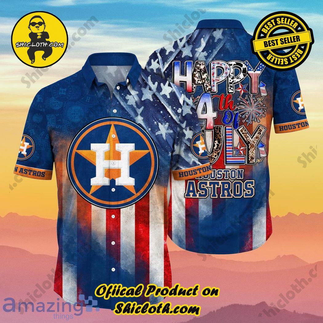 Houston Astros Baseball Mlb Summer Gift Hawaiian Shirt For Men And Women  For Fans