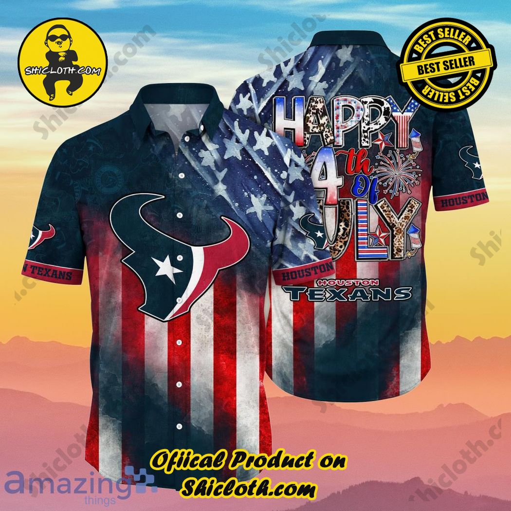 Houston Astros MLB Hawaiian Shirt 4th Of July Independence Day