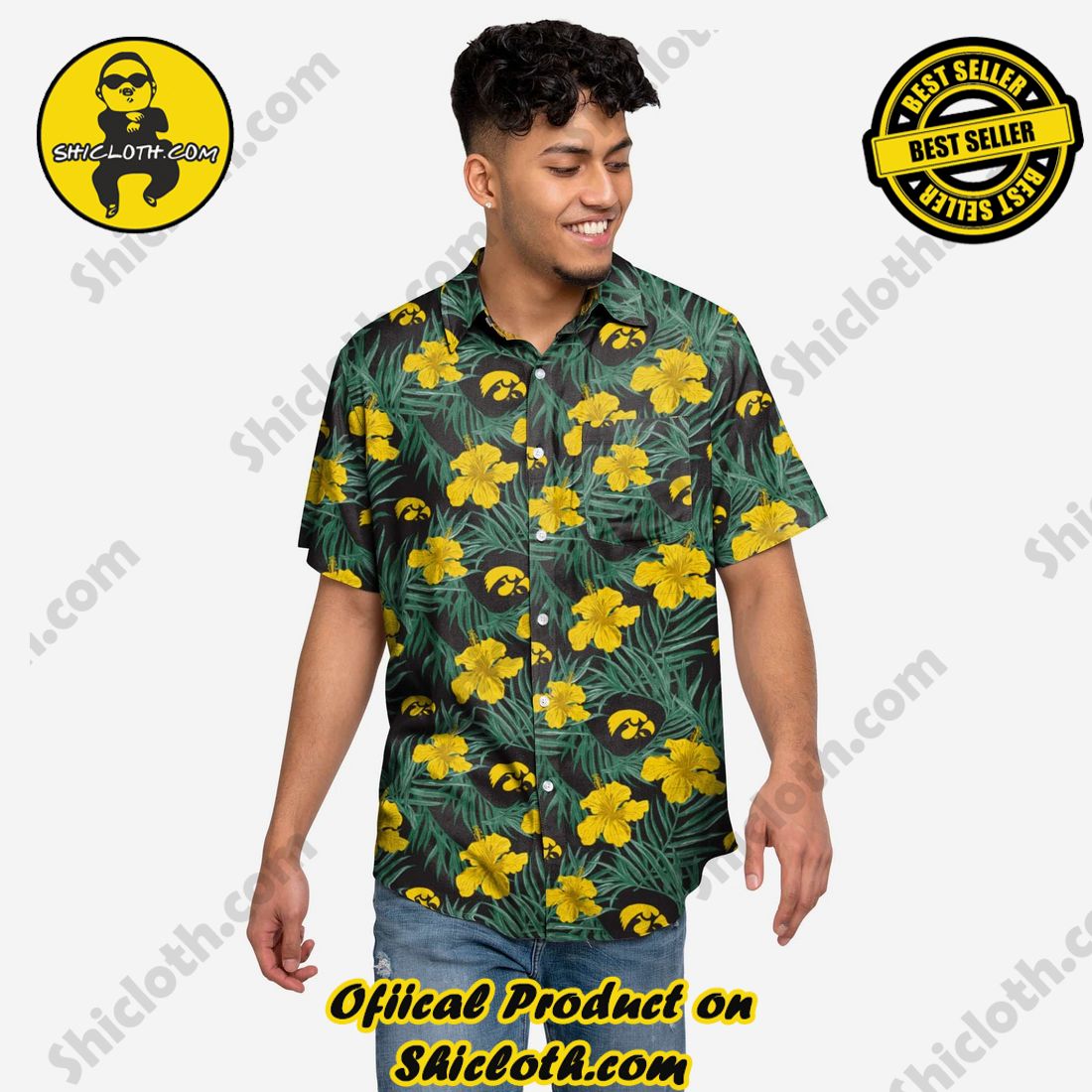 Chicago Bears NFL Palm Tree Hawaiian Shirt And Short - Shicloth