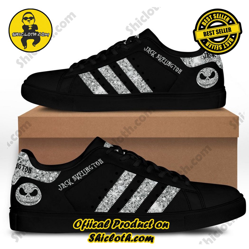 Only 60$. Best seller Hot trending Stan Smith Shoes in Shicloth Store.Click here to buy !! 30 JACK SKELLINGTON STAN SMITH CASUAL SHOES- Style 2