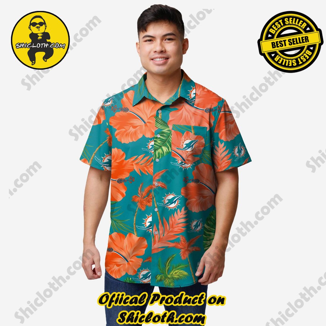 Chicago Bears Nfl Mens Black Floral Hawaiian Shirts For Men And Women -  Banantees