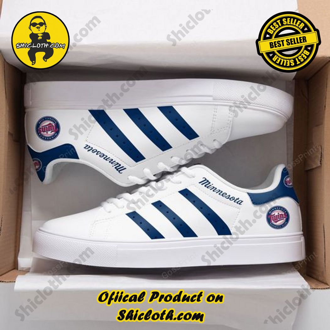Hot Trending Stan Smith Shoes in Shicloth Store for Christmas 15 Minnesota Twins Adidas Stan Smith Low Top Shoes