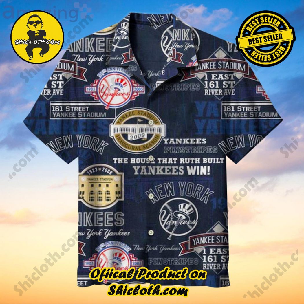 New York Yankee MLB Fans Gift Logo Sport Lover Hawaiian Shirt 1 New York Yankee MLB Fans Gift Logo Sport Lover Hawaiian Shirt