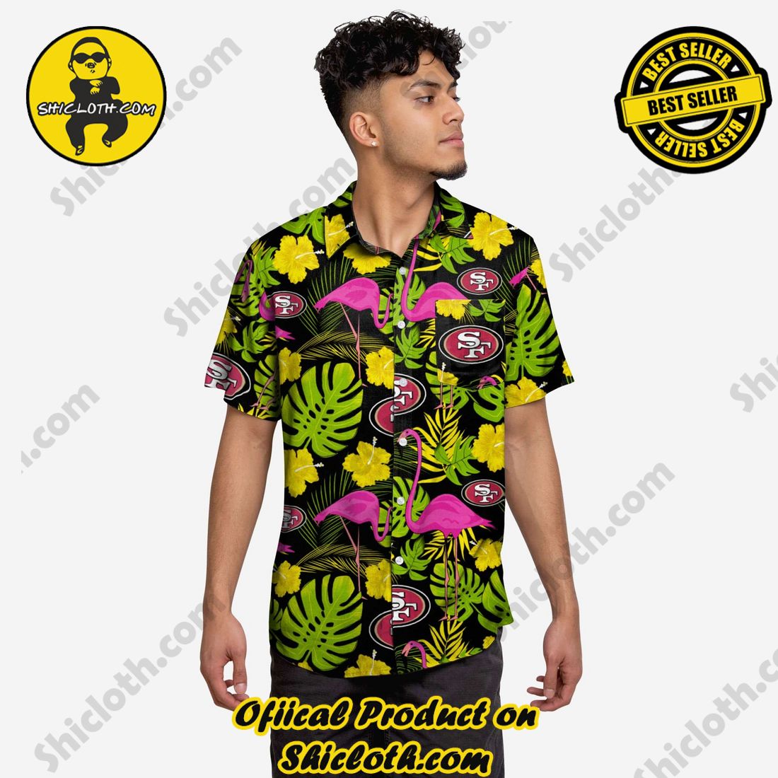 New Trending Hawaiian Shirt And Short in Shicloth 29 San Francisco 49ers Highlights Button Up Shirt