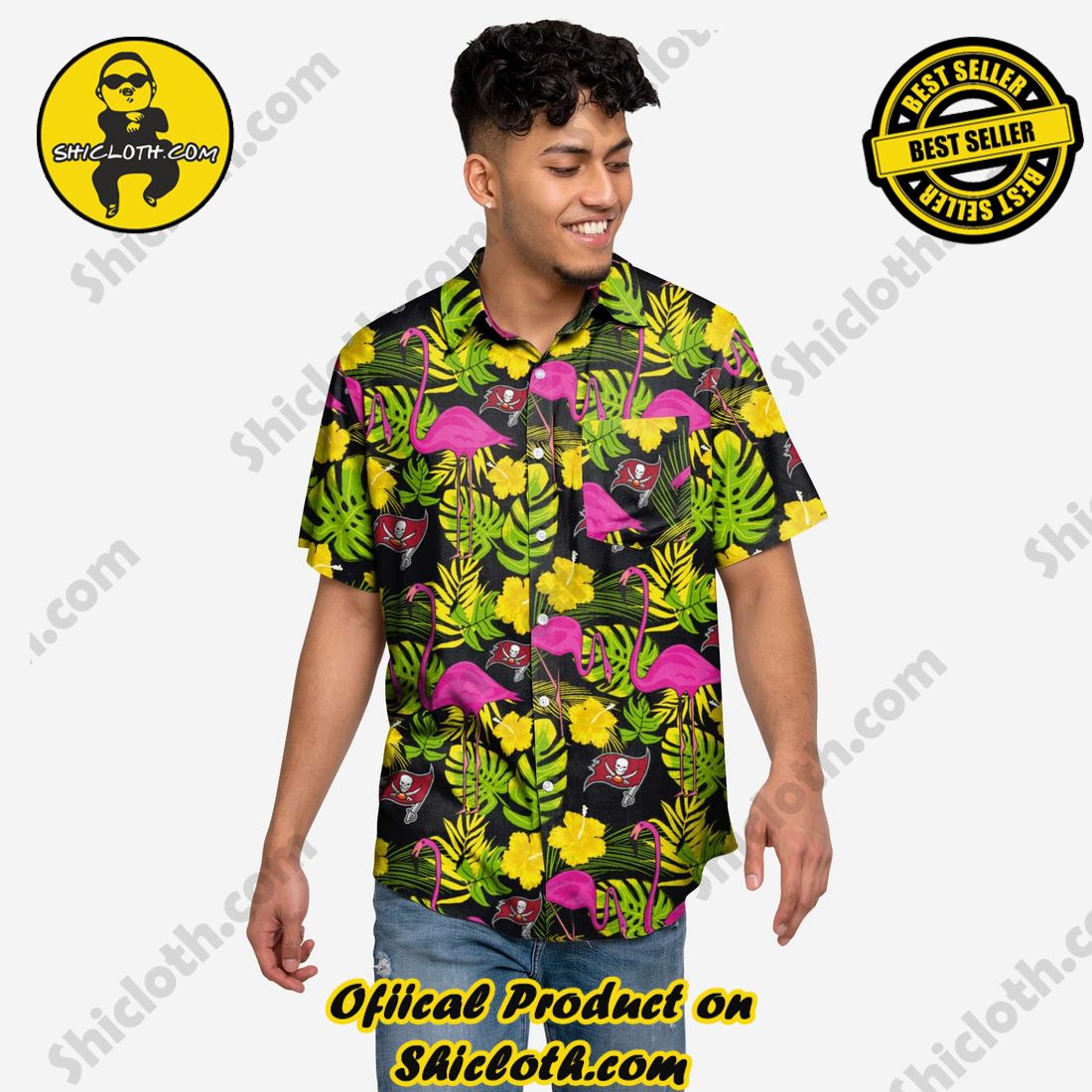 Top Hot Trending Hawaiian Shirt And Short in Shicloth 22 Tampa Bay Buccaneers Highlights Button Up Shirt