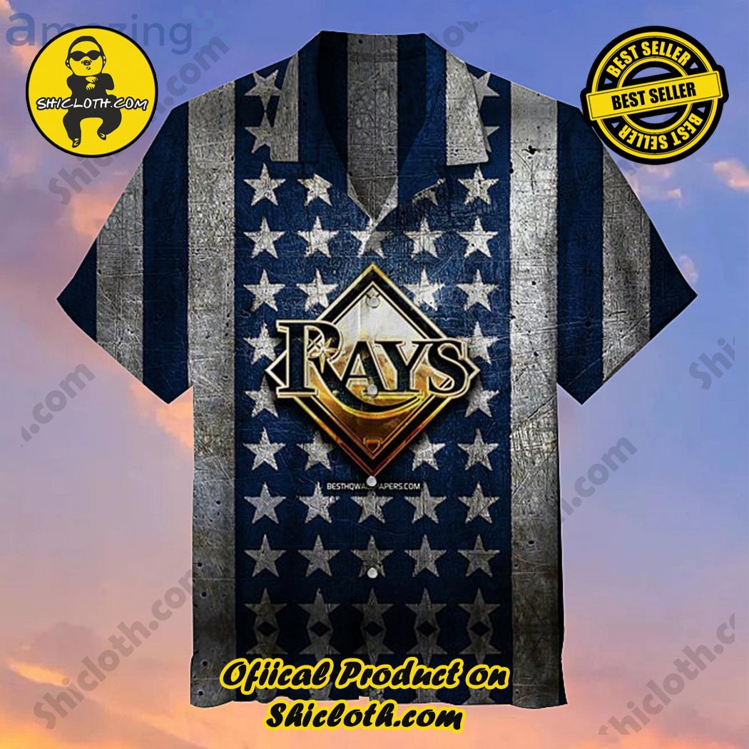 Mlb Tampa Bay Rays Fans Gift Logo Sport Lover Hawaiian Shirt