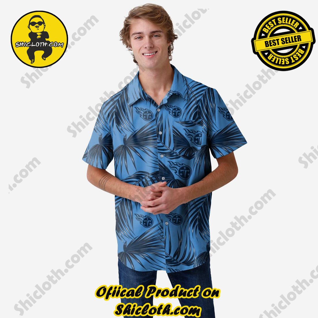 Top Hot Trending Hawaiian Shirt And Short in Shicloth 28 Tennessee Titans Hawaiian Button Up Shirt