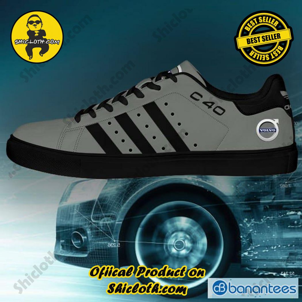 Only 60$. Best seller Hot trending Stan Smith Shoes in Shicloth Store.Click here to buy !! 47 Volvo C40 Sage Green Stan Smith Low Top Shoes