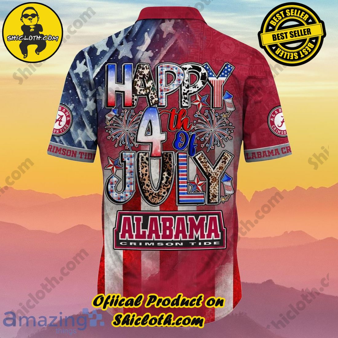 Alabama Crimson Tide NCAA1 Hawaiian Shirt Independence Day Best Gift For Happy Day 3 Alabama Crimson Tide NCAA1 Hawaiian Shirt Independence Day Best Gift For Happy Day - Image 3