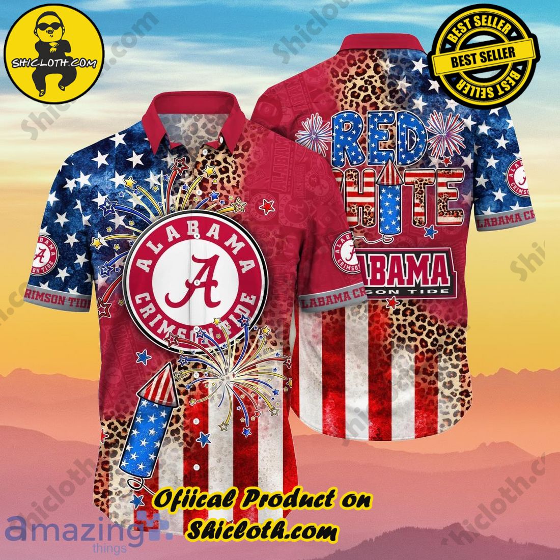  FOCO Alabama Crimson Tide NCAA Womens Logo Blast Button Up  Shirt - S : Sports & Outdoors