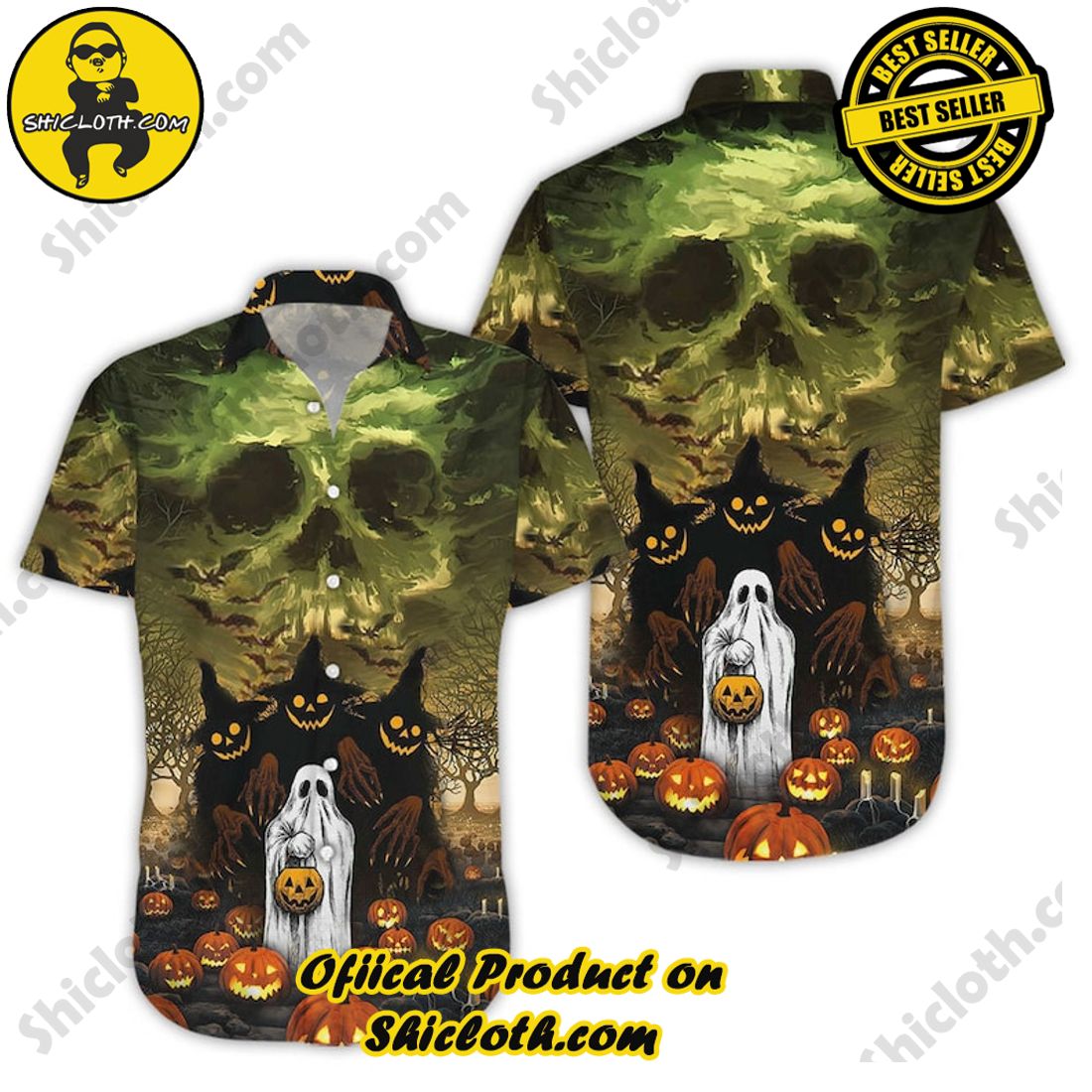 Amazing Ghost Halloween Dark Horror Hawaiian Shirt 5 Amazing Ghost Halloween Dark Horror Hawaiian Shirt - Image 5