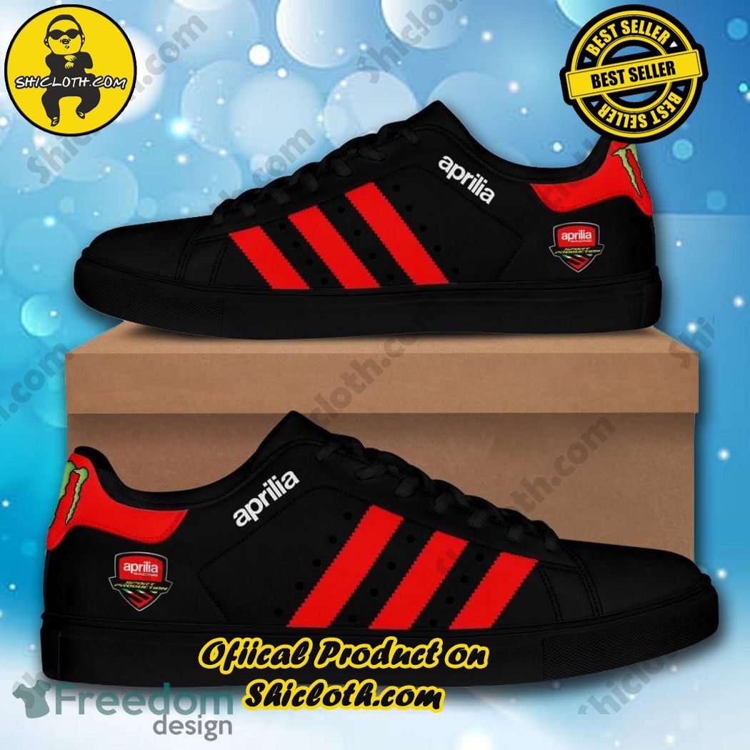 Stan Smith Shoes in Shicloth Store.Only 60$-Click here to buy !! 1 Aprilia Logo Car And Motorcycles Stan Smith Shoes