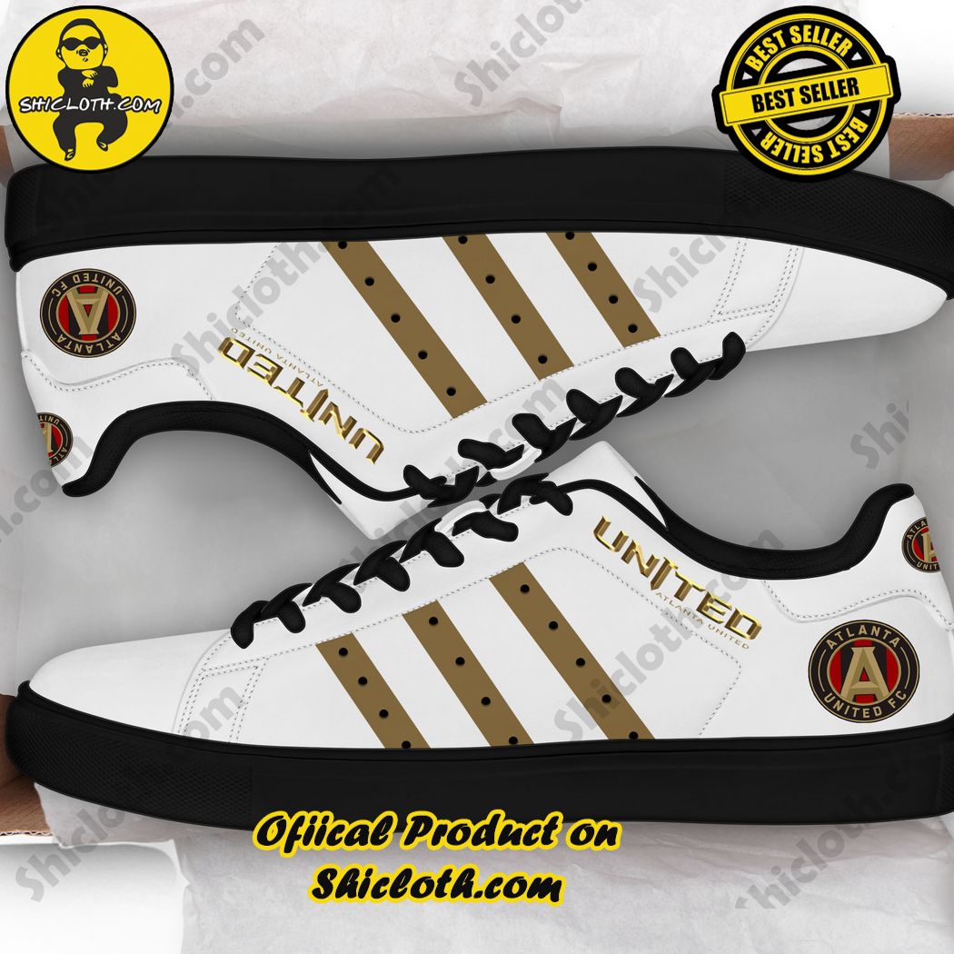 Hot new trend Stan Smith Shoes in Shicloth Store. Click here to buy !! 1 Atlanta United FC MLS Stan Smith Low Top Shoes