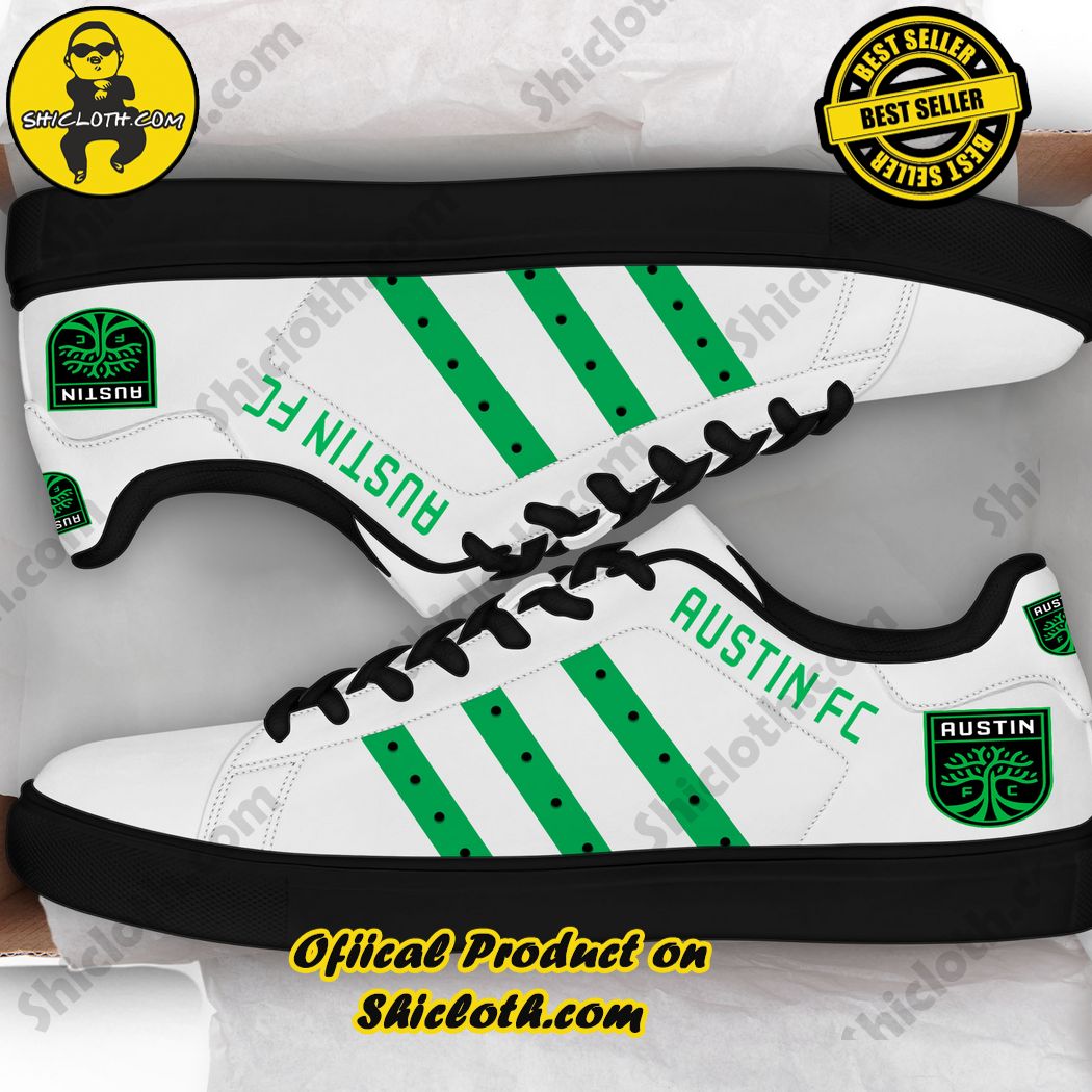 Hot new trend Stan Smith Shoes in Shicloth Store. Click here to buy !! 2 Austin FC MLS Stan Smith Low Top Shoes