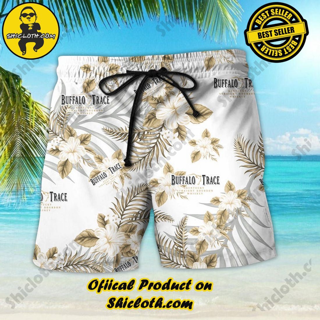 Buffalo Trace 250th Anniversary Floral Aloha Hawaiian Shirt Buffalo Trace 250th Anniversary Floral Aloha Hawaiian Shirt