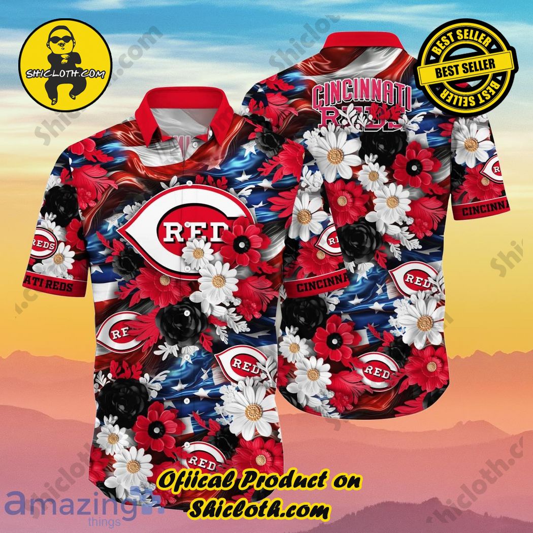 Cincinnati Reds Hawaiian Shirt Cincinnati Reds Mlb Tropical Cool