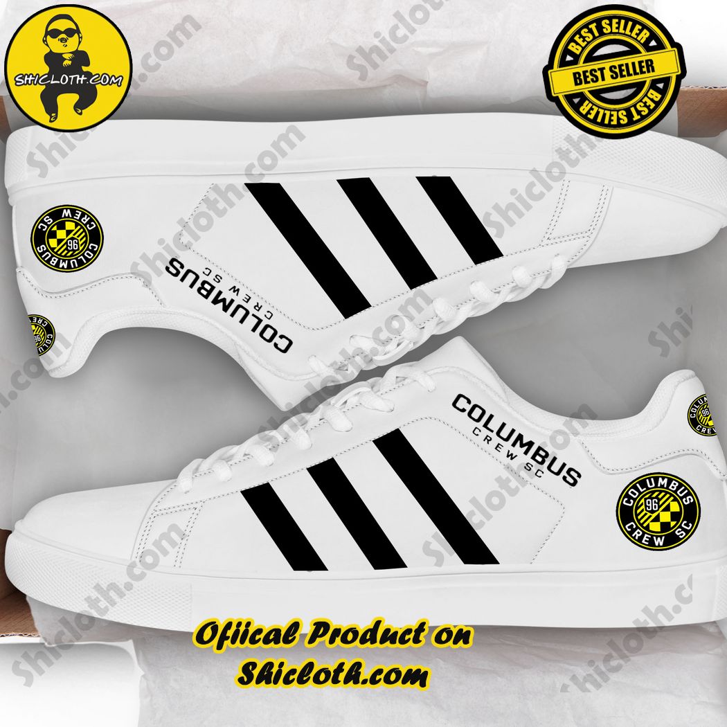 Hot new trend Stan Smith Shoes in Shicloth Store. Click here to buy !! 5 Columbus Crew SC MLS Stan Smith Low Top Shoes