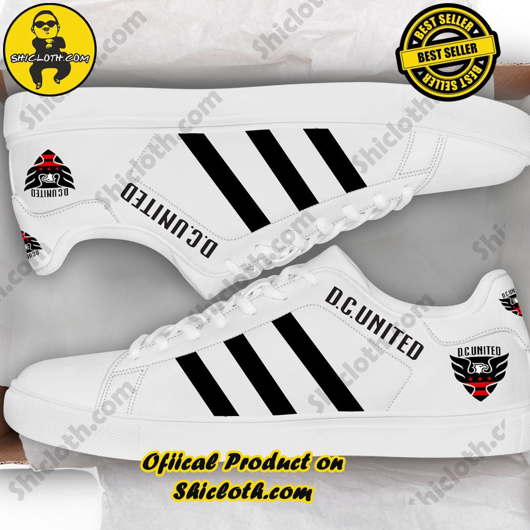 Hot new trend Stan Smith Shoes in Shicloth Store. Click here to buy !! 6 D.C. United MLS Stan Smith Low Top Shoes