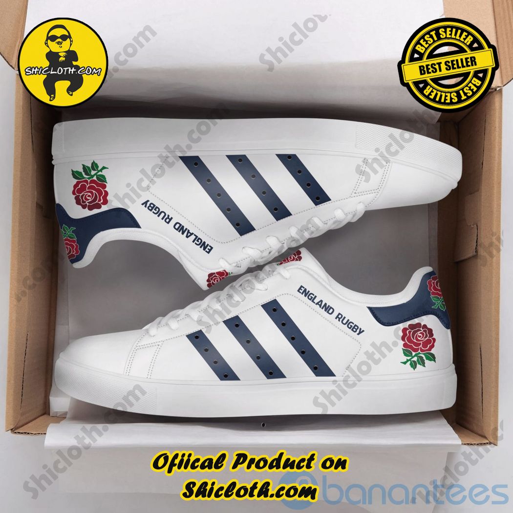 Elevate Your Look with Stan Smith Shoes from Shiclothshop 2 England Rugby Adidas Stan Smith Low Top Shoes