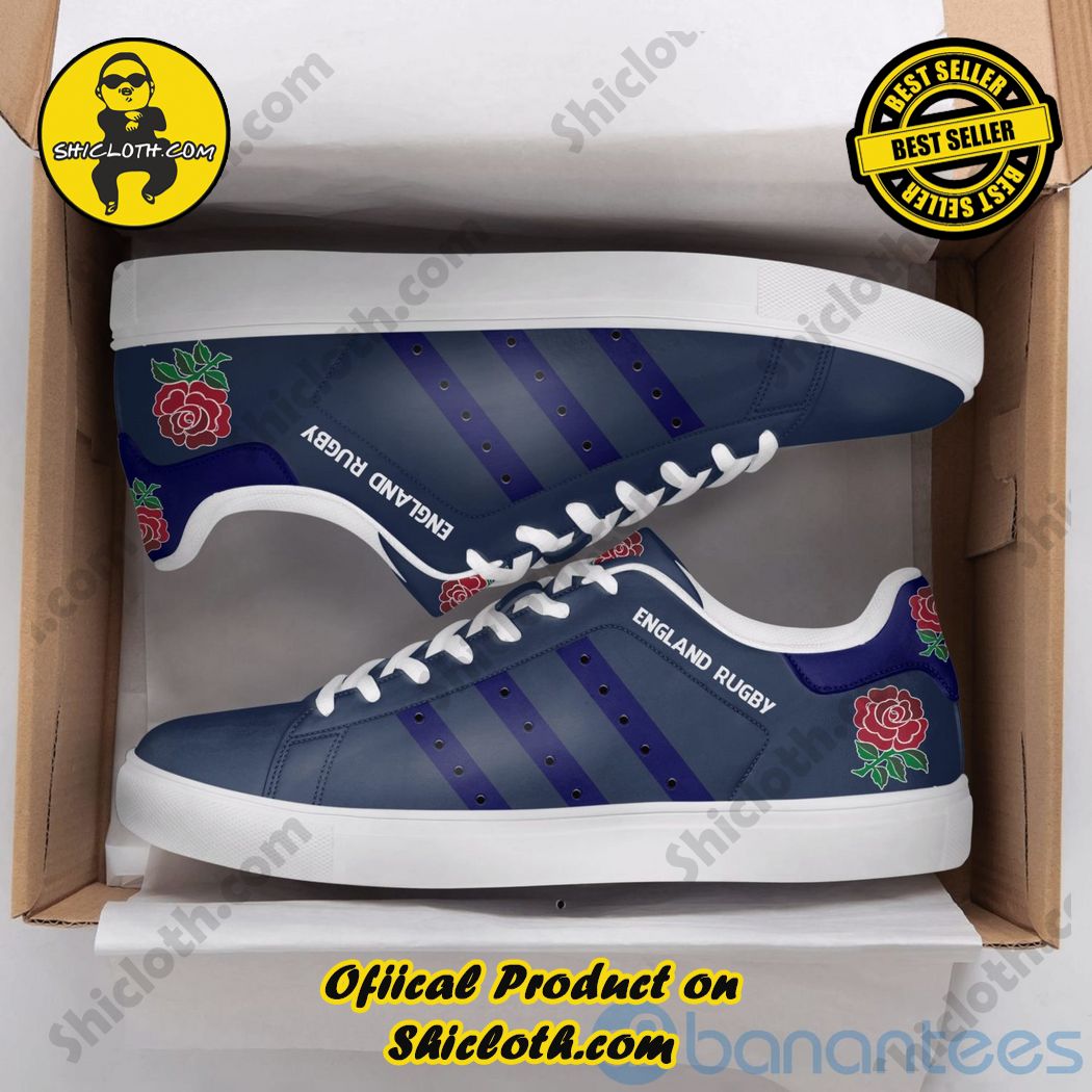 Elevate Your Look with Stan Smith Shoes from Shiclothshop 3 England Rugby Fans Adidas Stan Smith Low Top Shoes