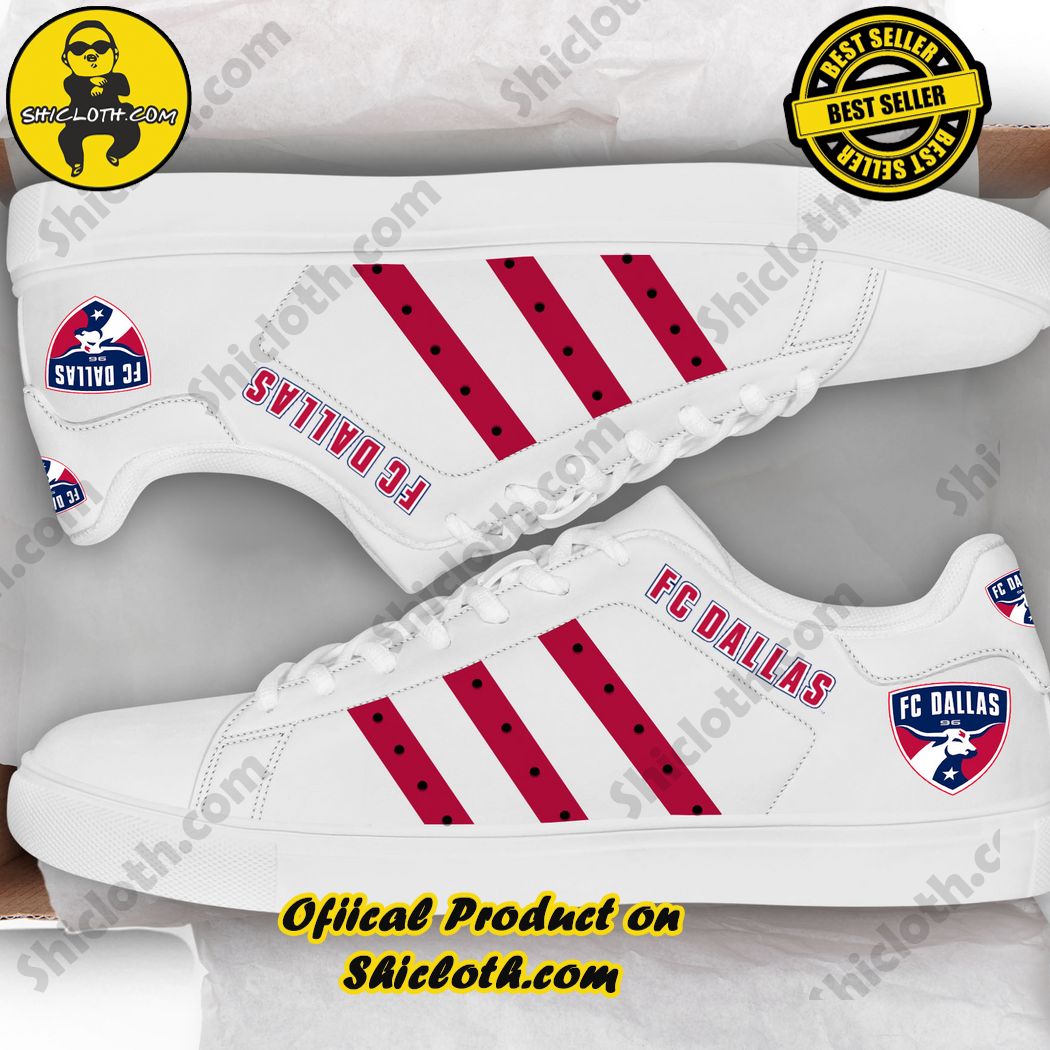 Hot new trend Stan Smith Shoes in Shicloth Store. Click here to buy !! 8 FC Dallas MLS Stan Smith Low Top Shoes