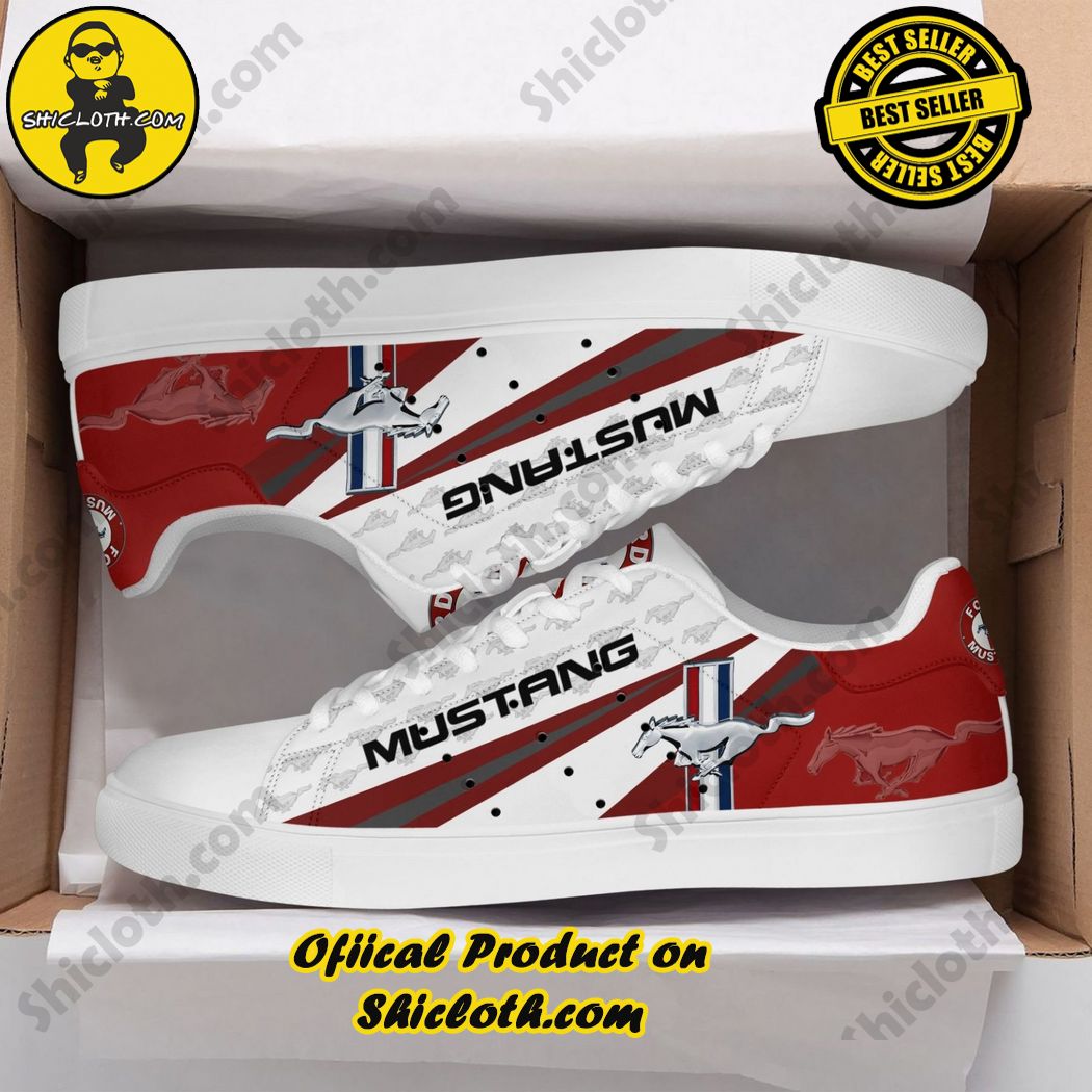 Best seller Stan Smith Shoes in Shicloth Store. Click here to buy !! 20 Ford Mustang Special Style Red Stan Smith Shoes