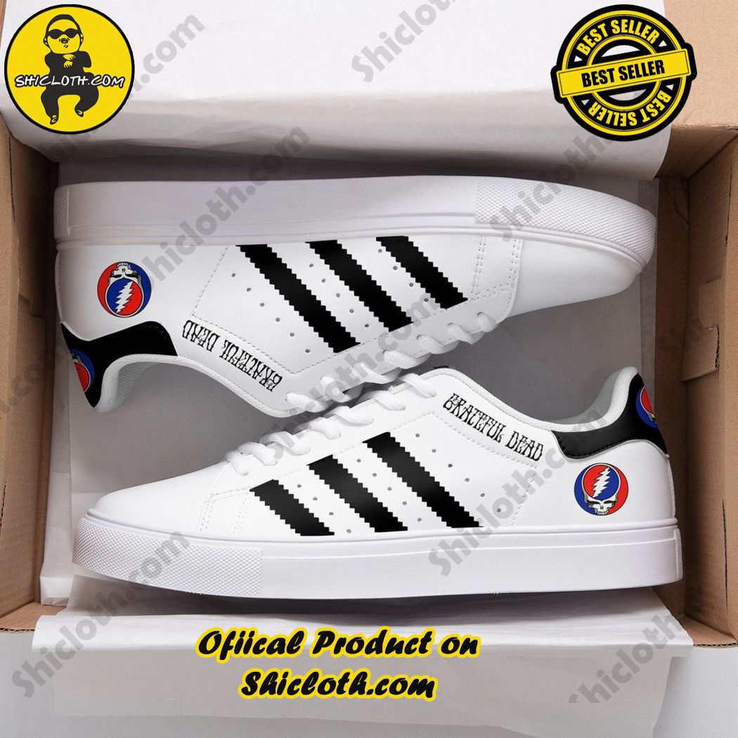 Best seller Stan Smith Shoes in Shicloth Store. Click here to buy !! 26 Grateful Dead White Stan Smith Shoes