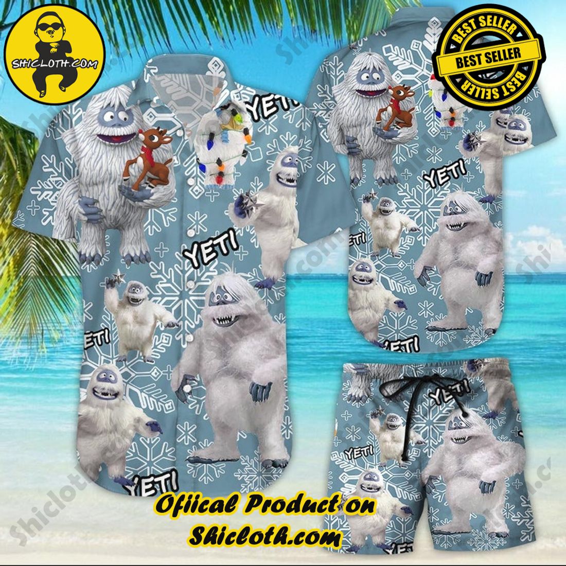 Hot Bumble The Abominable Snowman Bl Hawaiian Shirt