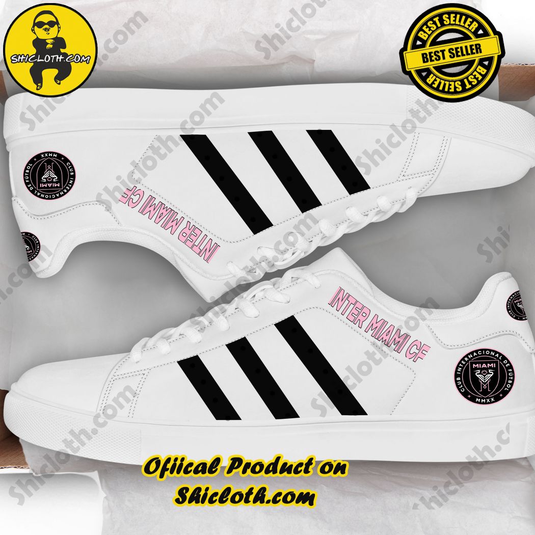 Hot new trend Stan Smith Shoes in Shicloth Store. Click here to buy !! 11 Inter Miami CF MLS Stan Smith Low Top Shoes