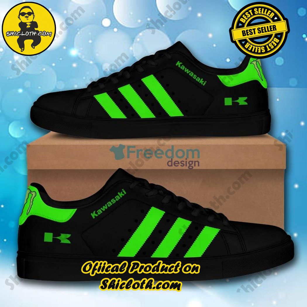 Stan Smith Shoes in Shicloth Store.Only 60$-Click here to buy !! 15 Kawasaki Logo Car And Motorcycles Stan Smith Shoes