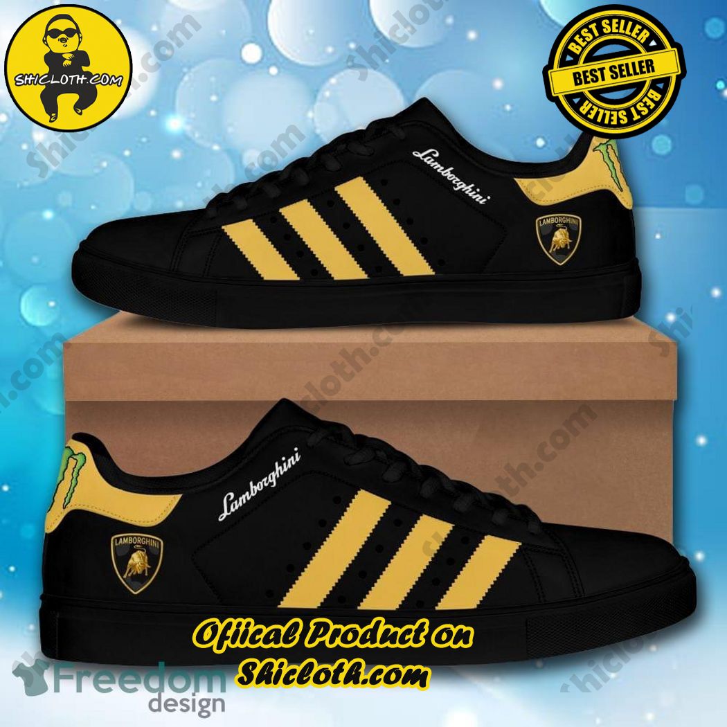 Hot hit best seller Stan Smith Shoes in Shicloth Store. Click here to buy !! 19 Lamborghini Logo Car And Motorcycles Stan Smith Shoes