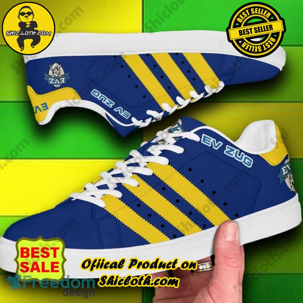 Hot trend Stan Smith Shoes in Shicloth Store. Click here to buy !! 16 Logo EV Zug Skate Shoes NL And Swiss League Stan Smith Shoes