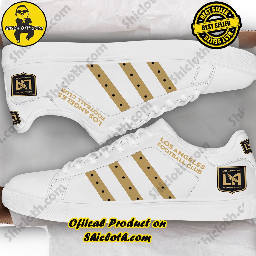 Hot new trend Stan Smith Shoes in Shicloth Store. Click here to buy !! 14 Los Angeles FC MLS Stan Smith Low Top Shoes