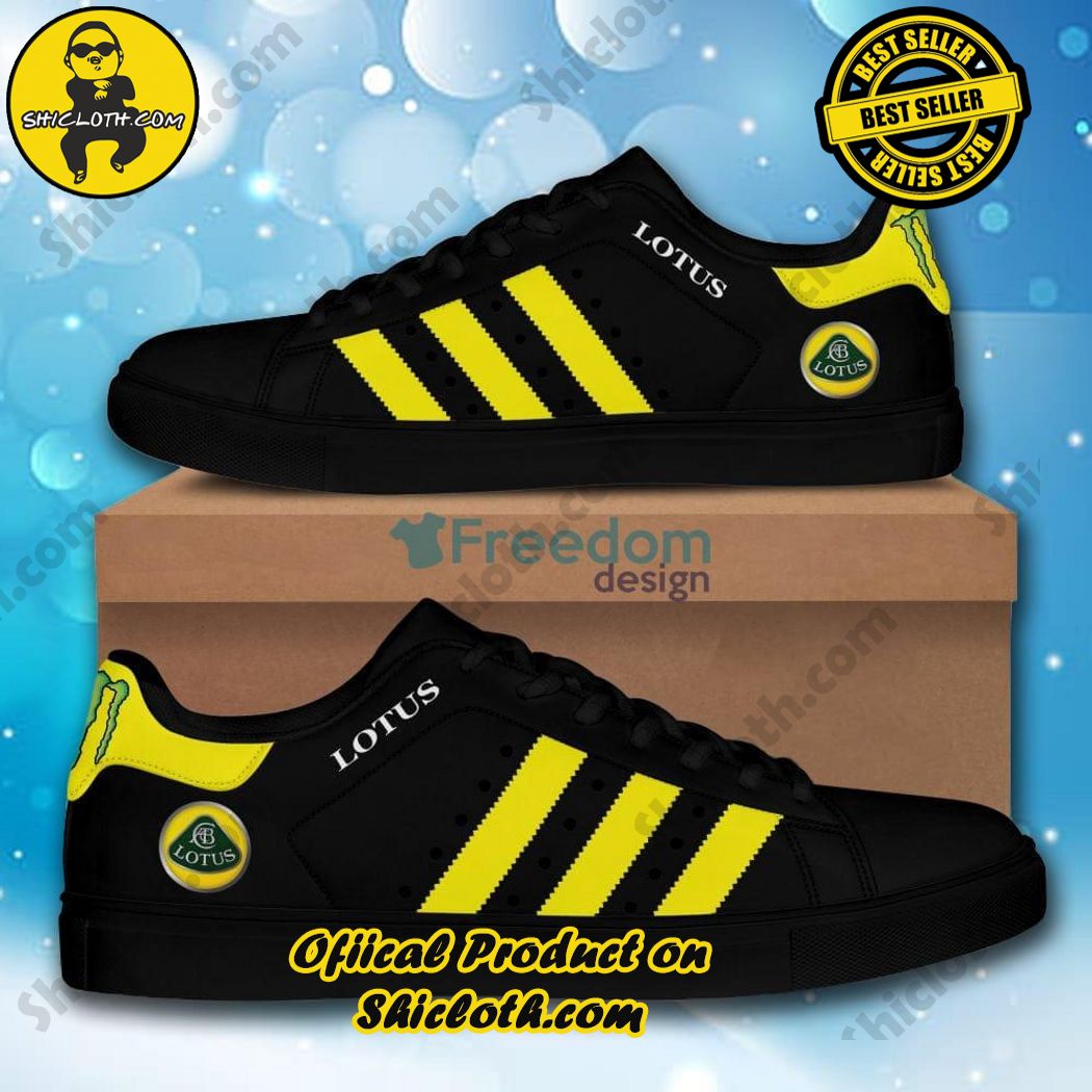 Hot trend Stan Smith Shoes in Shicloth Store. Click here to buy !! 21 Lotus Logo Car And Motorcycles Stan Smith Shoes