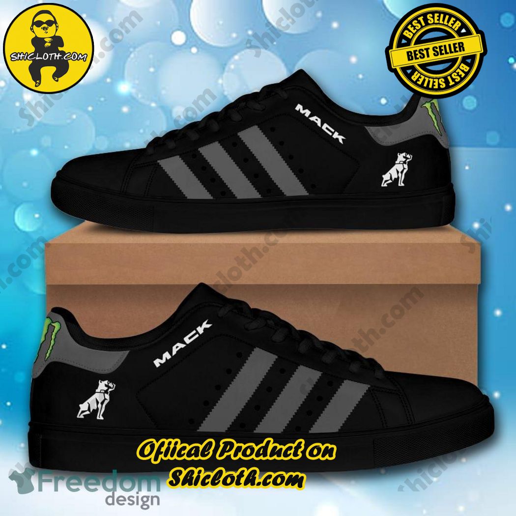 Hot hot hot new trend Stan Smith Shoes in Shicloth Store. Click here to buy !! 14 Mack Logo Car And Motorcycles Adidas Stan Smith Shoes