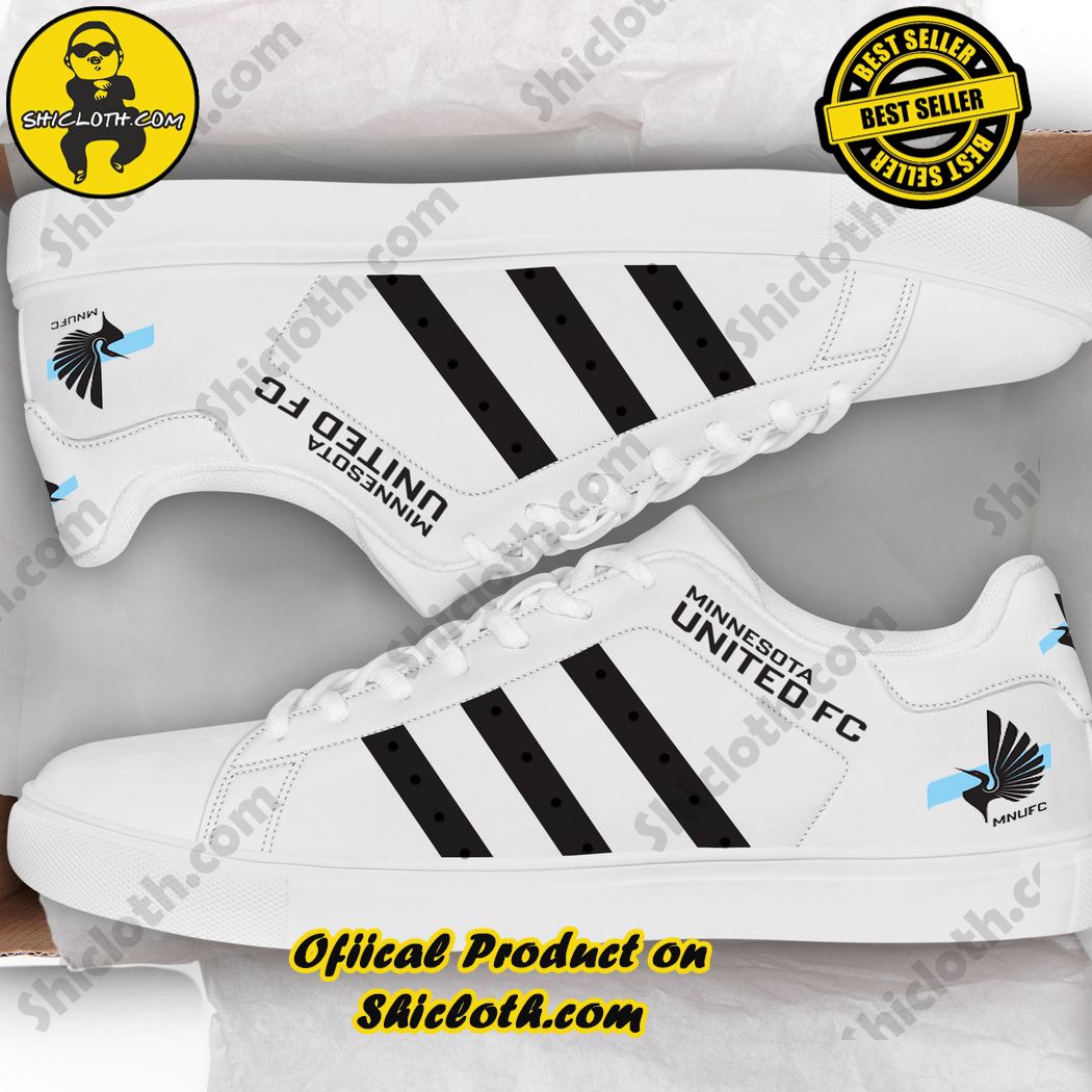 Hot new trend Stan Smith Shoes in Shicloth Store. Click here to buy !! 16 Minnesota United FC MLS Stan Smith Low Top Shoes
