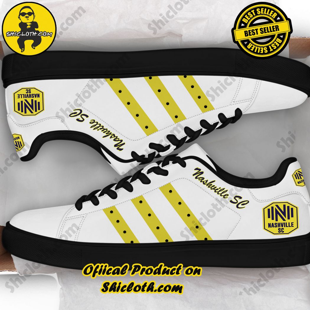 Hot new trend Stan Smith Shoes in Shicloth Store. Click here to buy !! 19 Nashville SC MLS Stan Smith Low Top Shoes