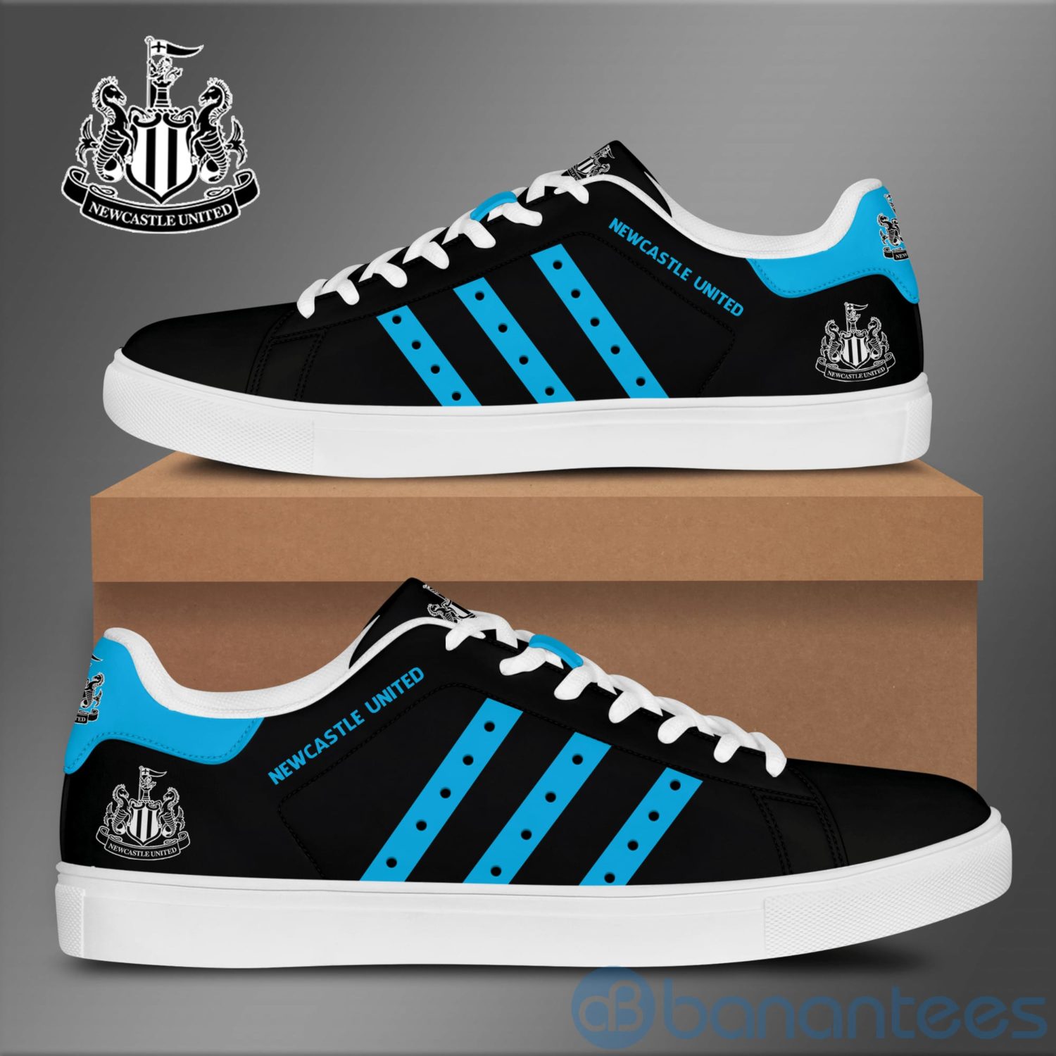 Step Up Your Style with Stan Smith Shoes: Available Now at Shicloth! 17 Newcastle United Blue Striped Adidas Stan Smith Low Top Shoes