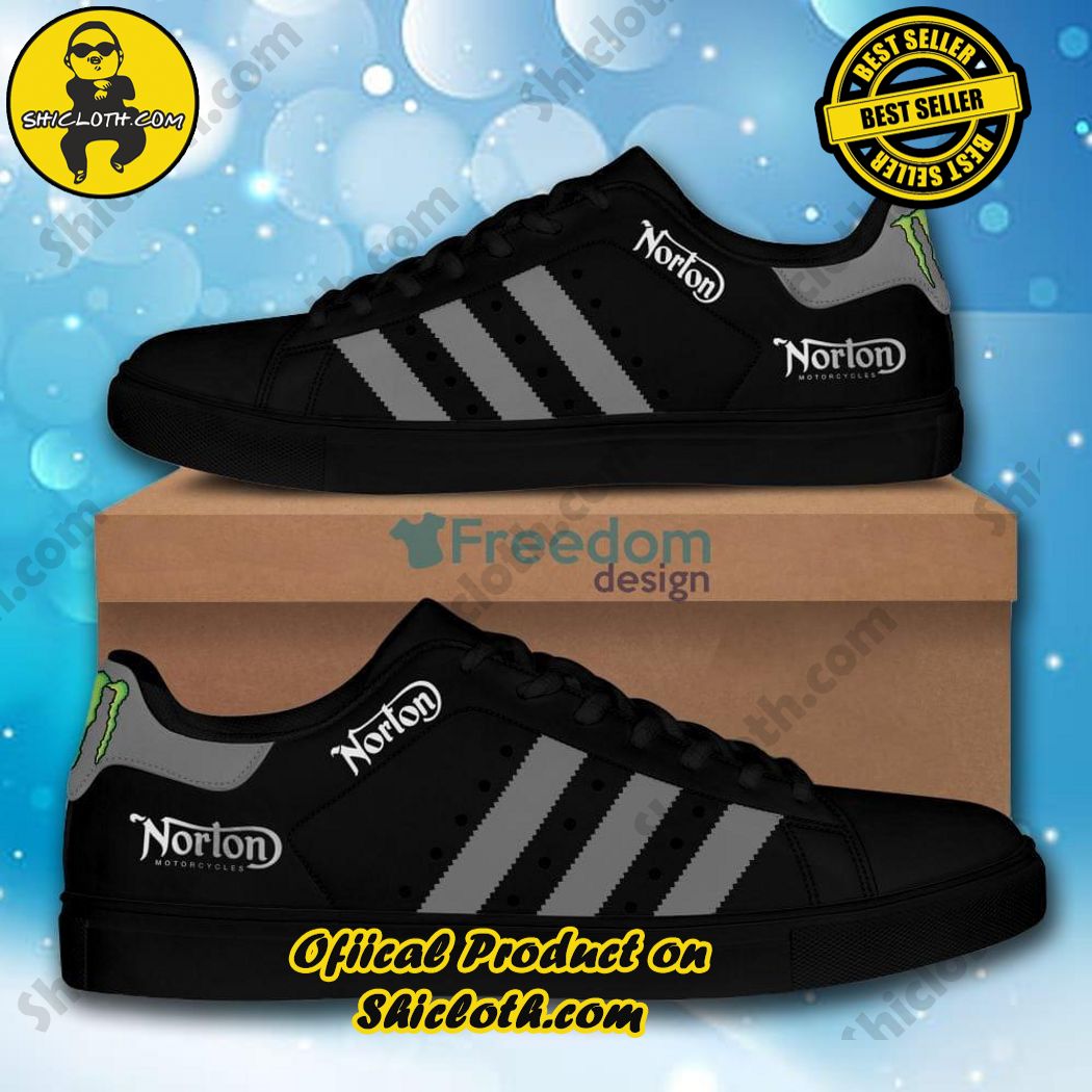 Hot hit best seller Stan Smith Shoes in Shicloth Store. Click here to buy !! 29 Norton Logo Car And Motorcycles Stan Smith Shoes