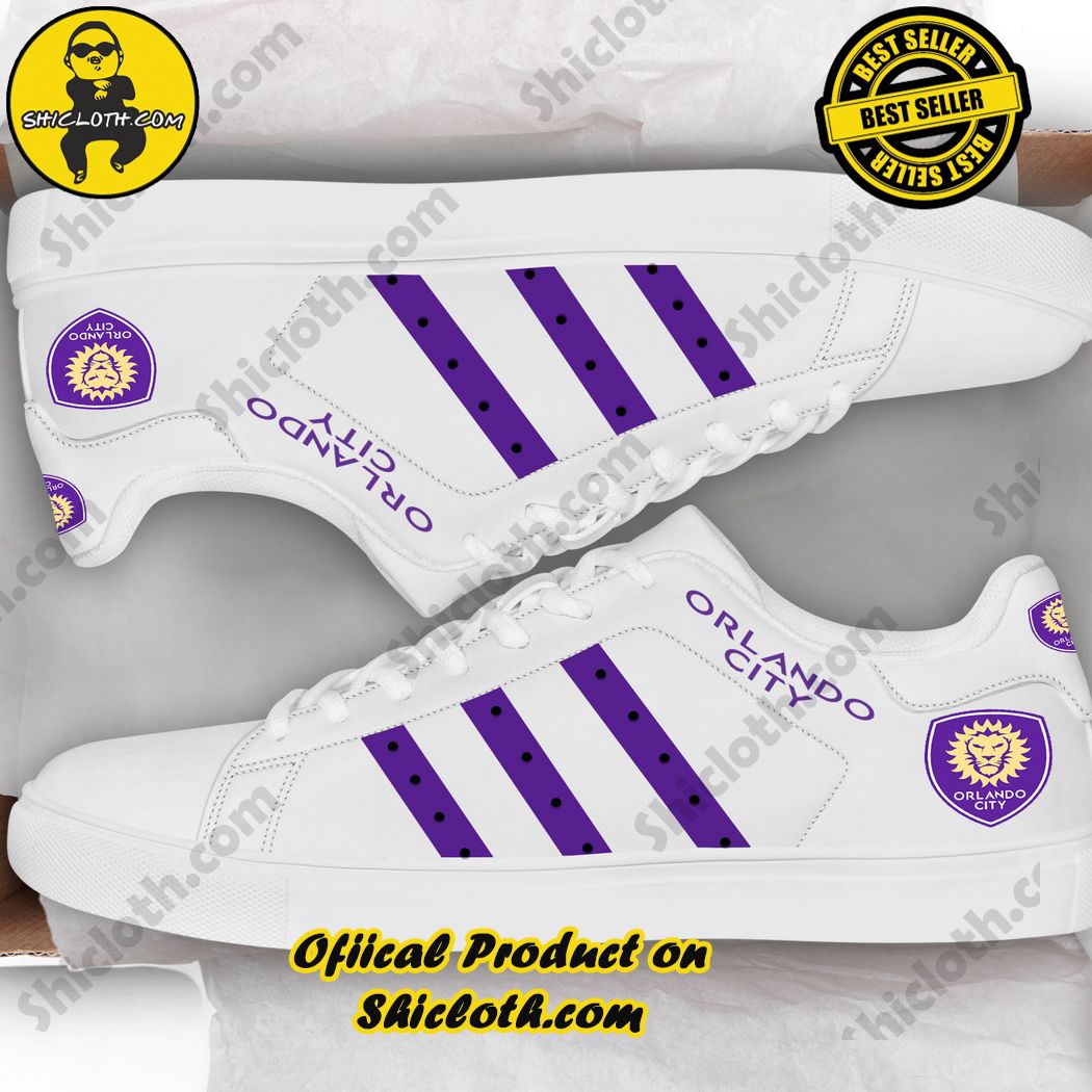 Hot new trend Stan Smith Shoes in Shicloth Store. Click here to buy !! 23 Orlando City SC MLS Stan Smith Low Top Shoes