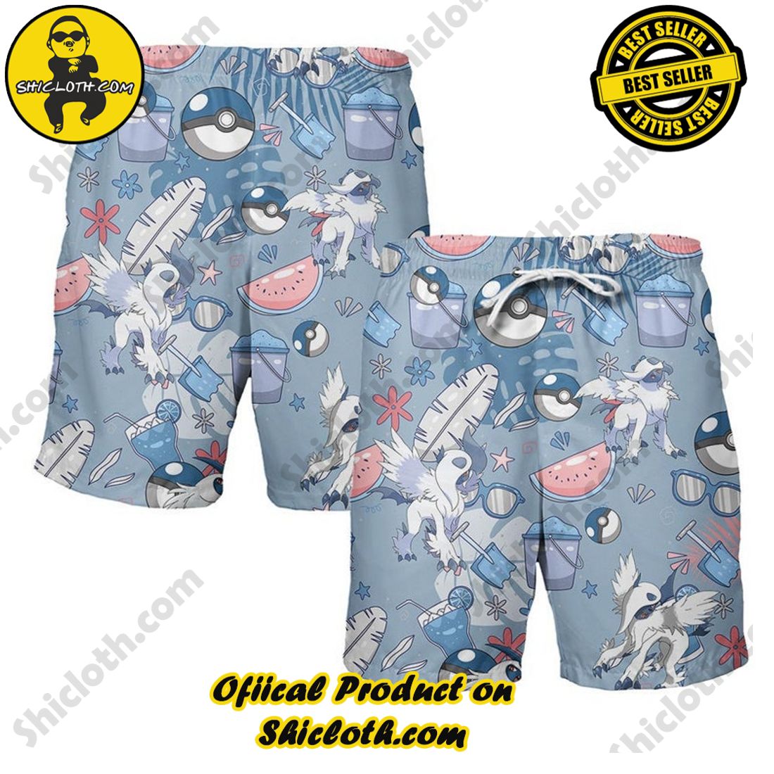 Pokemon Absol Aloha Hawaiian Shirt 3 Pokemon Absol Aloha Hawaiian Shirt - Image 3