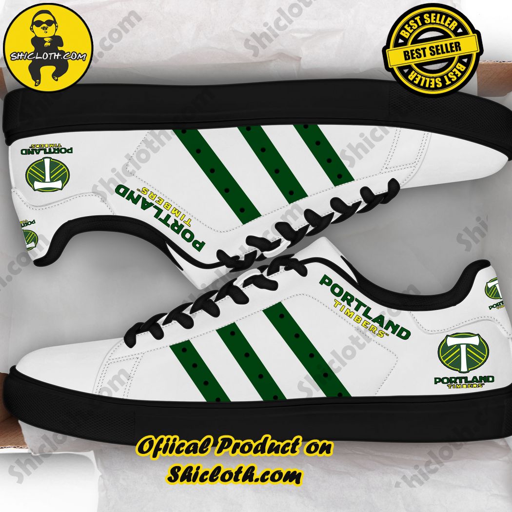 Hot new trend Stan Smith Shoes in Shicloth Store. Click here to buy !! 26 Portland Timbers MLS Stan Smith Low Top Shoes Style 2