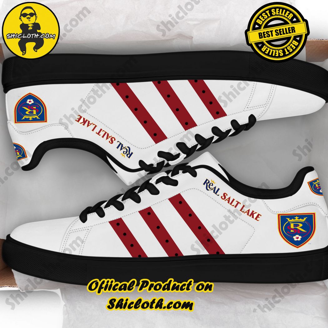 Hot new trend Stan Smith Shoes in Shicloth Store. Click here to buy !! 27 Real Salt Lake MLS Stan Smith Low Top Shoes
