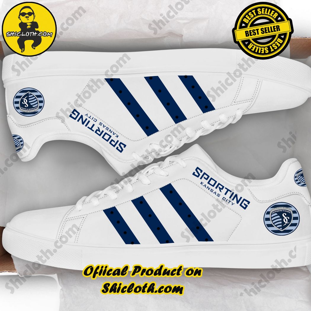 Hot new trend Stan Smith Shoes in Shicloth Store. Click here to buy !! 31 Sporting Kansas City MLS Stan Smith Low Top Shoes